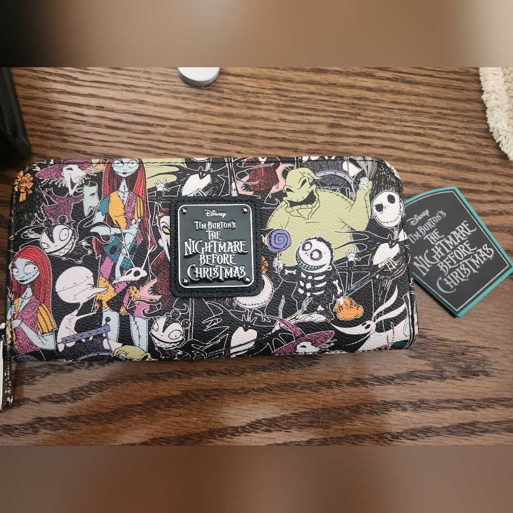 NWT Disney Nightmare Before Christmas Character Wallet